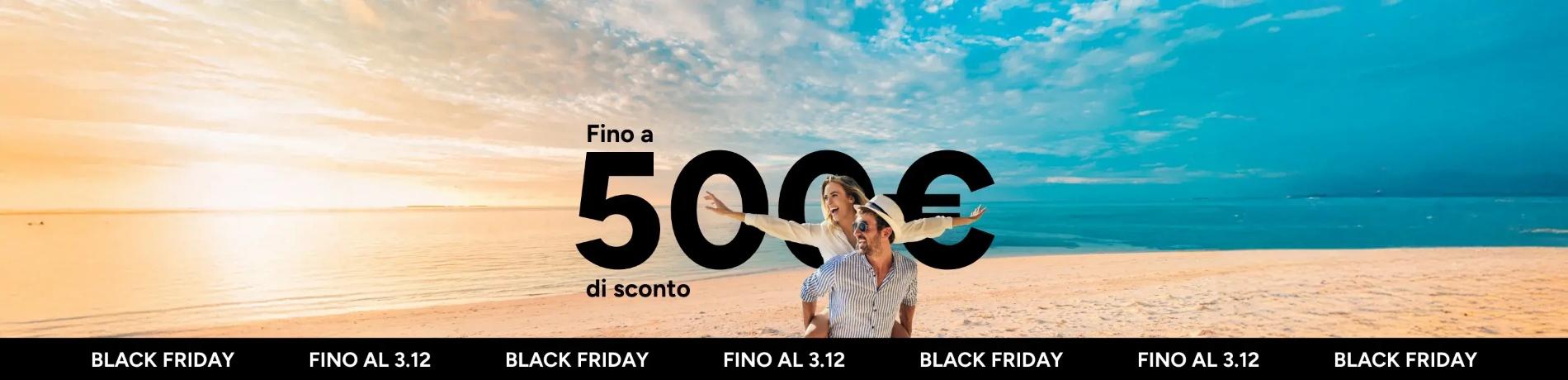 black friday viaggi