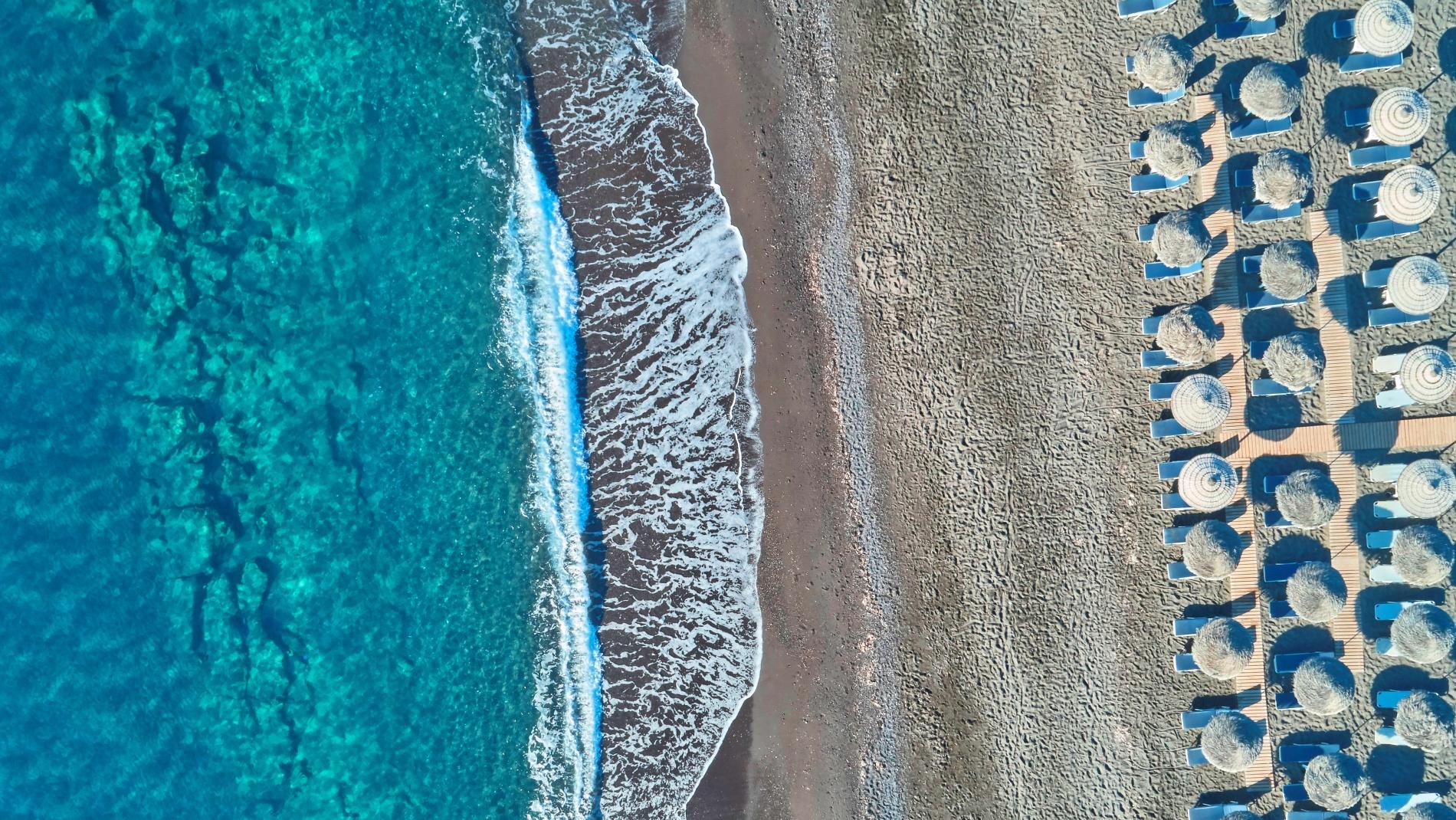 Santorini, spiagge più belle: Agios Georgios