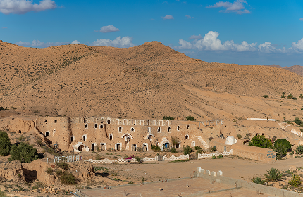 villaggio berbero di Matmata, Djerba, Tunisia