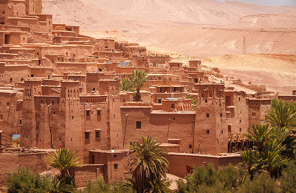 ksar ait benhaddou, Ouarzazate Marocco