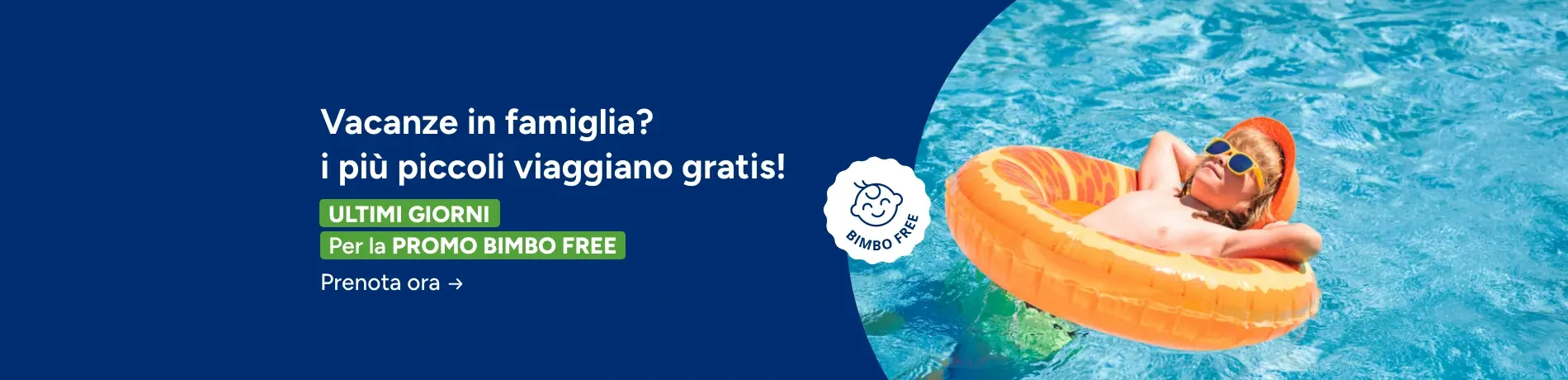 Vacanze bambino gratis