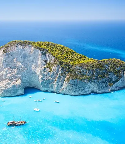Zante, isola greca, baia di Navagio