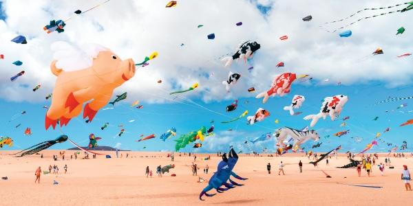 Corralejo e il festival degli aquiloni – Fuerteventura  