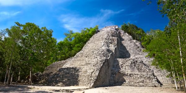La piramide di Nohoch Mul