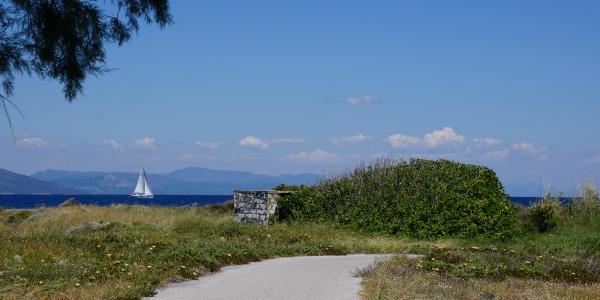 Sport acquatici nel mare di Kos a Psalidi