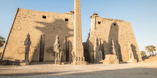 Il museo principale di Luxor in Egitto