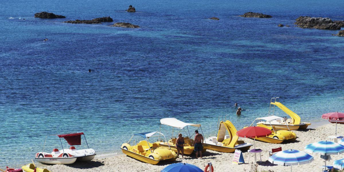 Spiaggia di Grotticelle, Capo Vaticano  