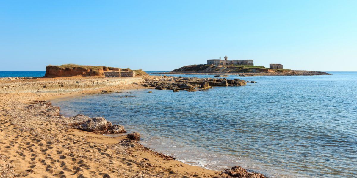La spiaggia di Fontane Bianche 