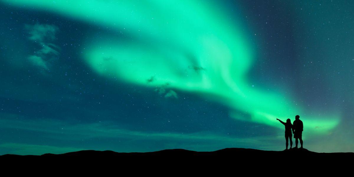 Norvegia e aurora boreale 