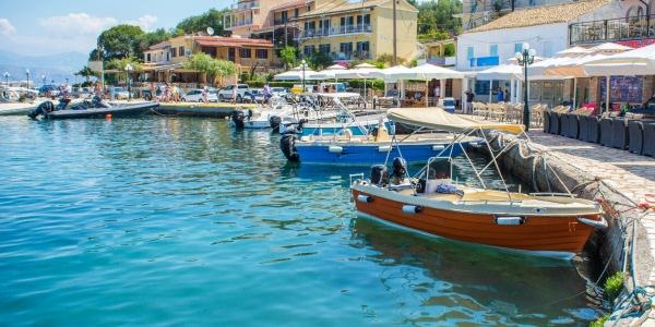 Kassiopi e il mare di Corfù