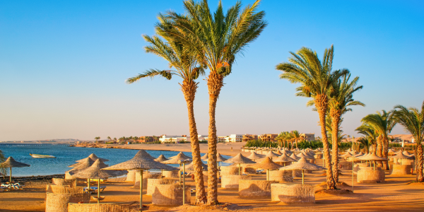 Spiagge cittadine di Hurghada: divertimento e servizi