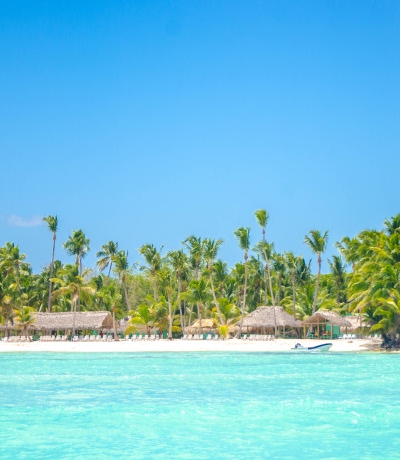 mare cristalllino a isola saona santo domingo