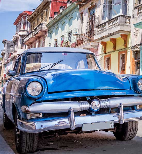 Auto d'epoca a L'Avana, Cuba