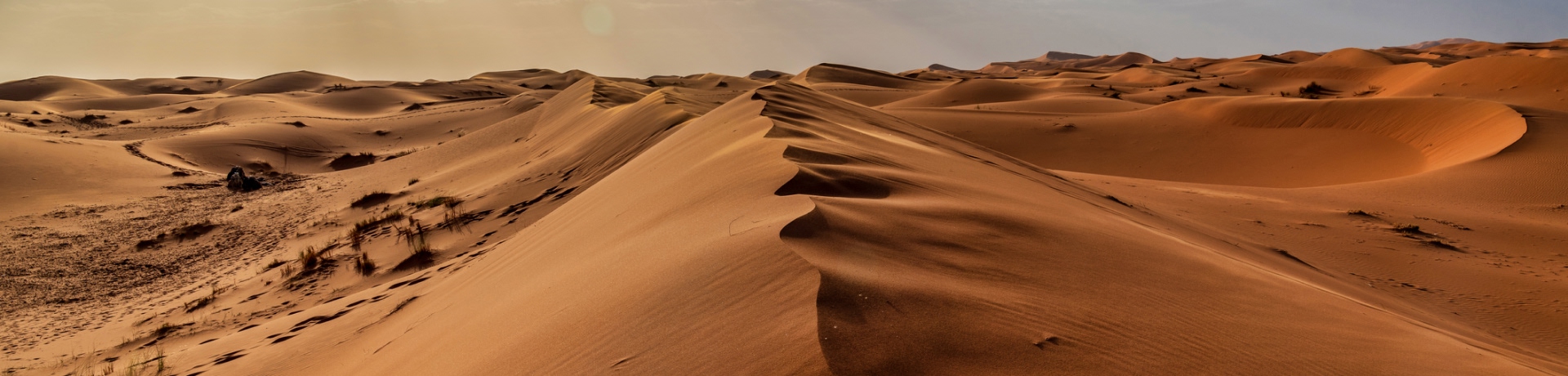 Dune nel deserto in Marocco